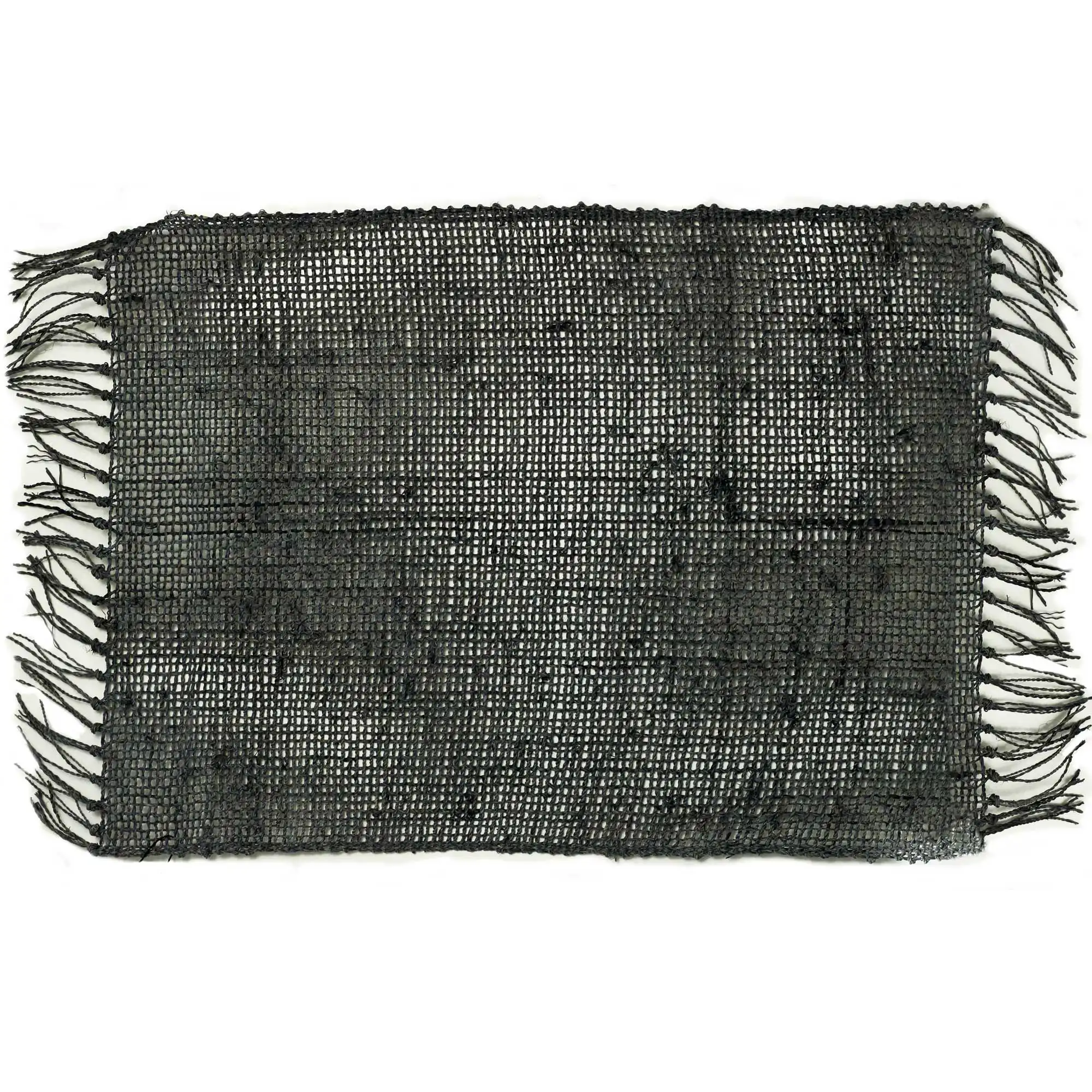 Seagrass Fringe Natural Placemat – Charcoal | www.artisangoods.co.uk 3 Seagrass Fringe Natural Placemat – Charcoal | www.artisangoods.co.uk 2