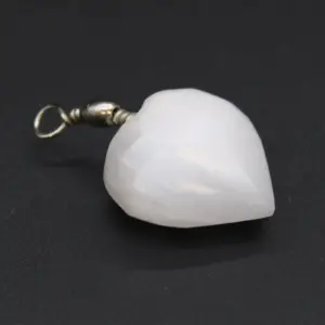 Selenite Heart Pendant | www.artisangoods.co.uk 2