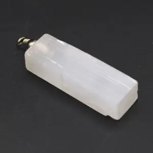 Selenite Natural Pendant | www.artisangoods.co.uk 2