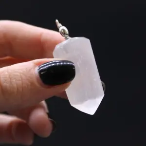 Selenite Obelisk Pendant | www.artisangoods.co.uk 4