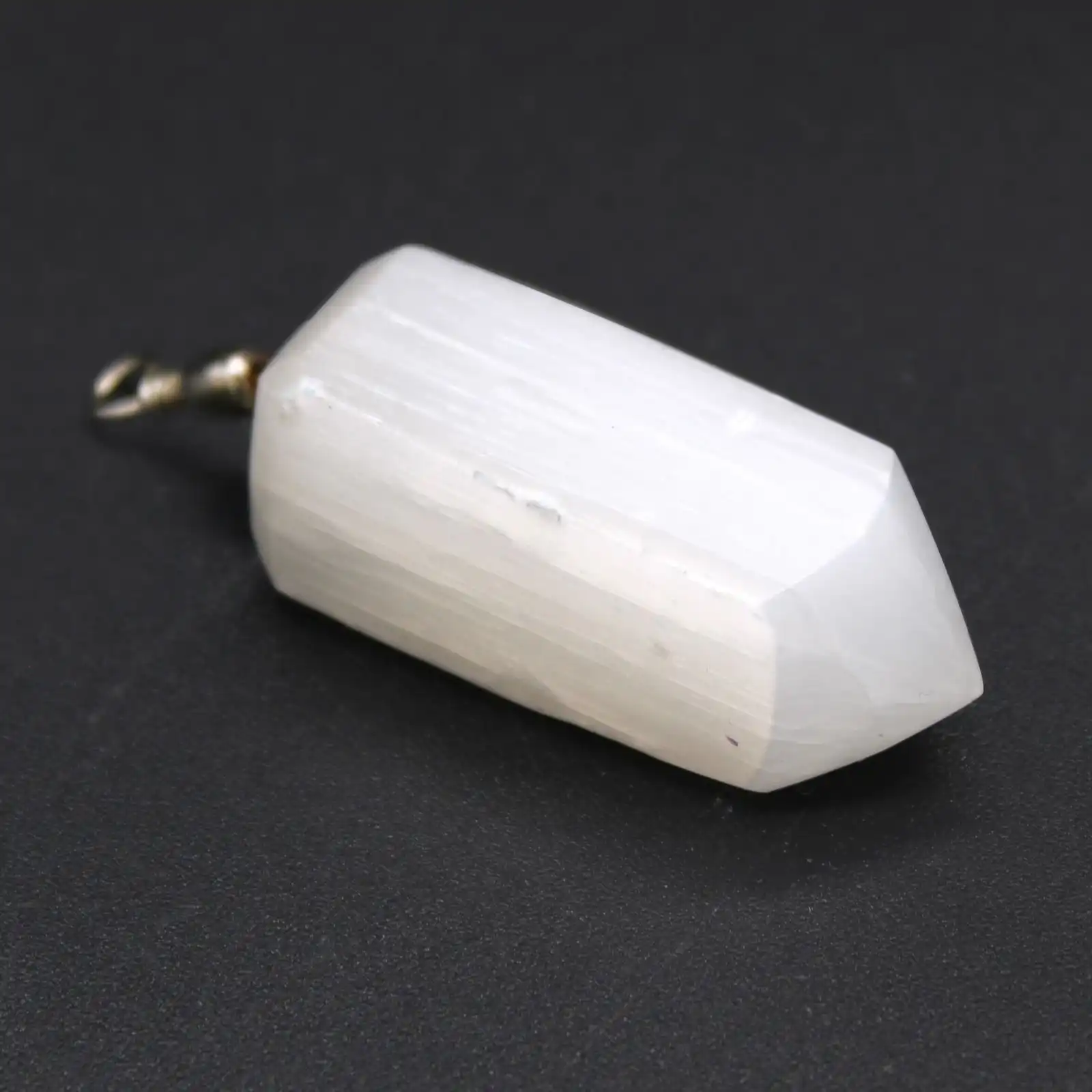 Selenite Obelisk Pendant | www.artisangoods.co.uk 3 Selenite Obelisk Pendant | www.artisangoods.co.uk 2