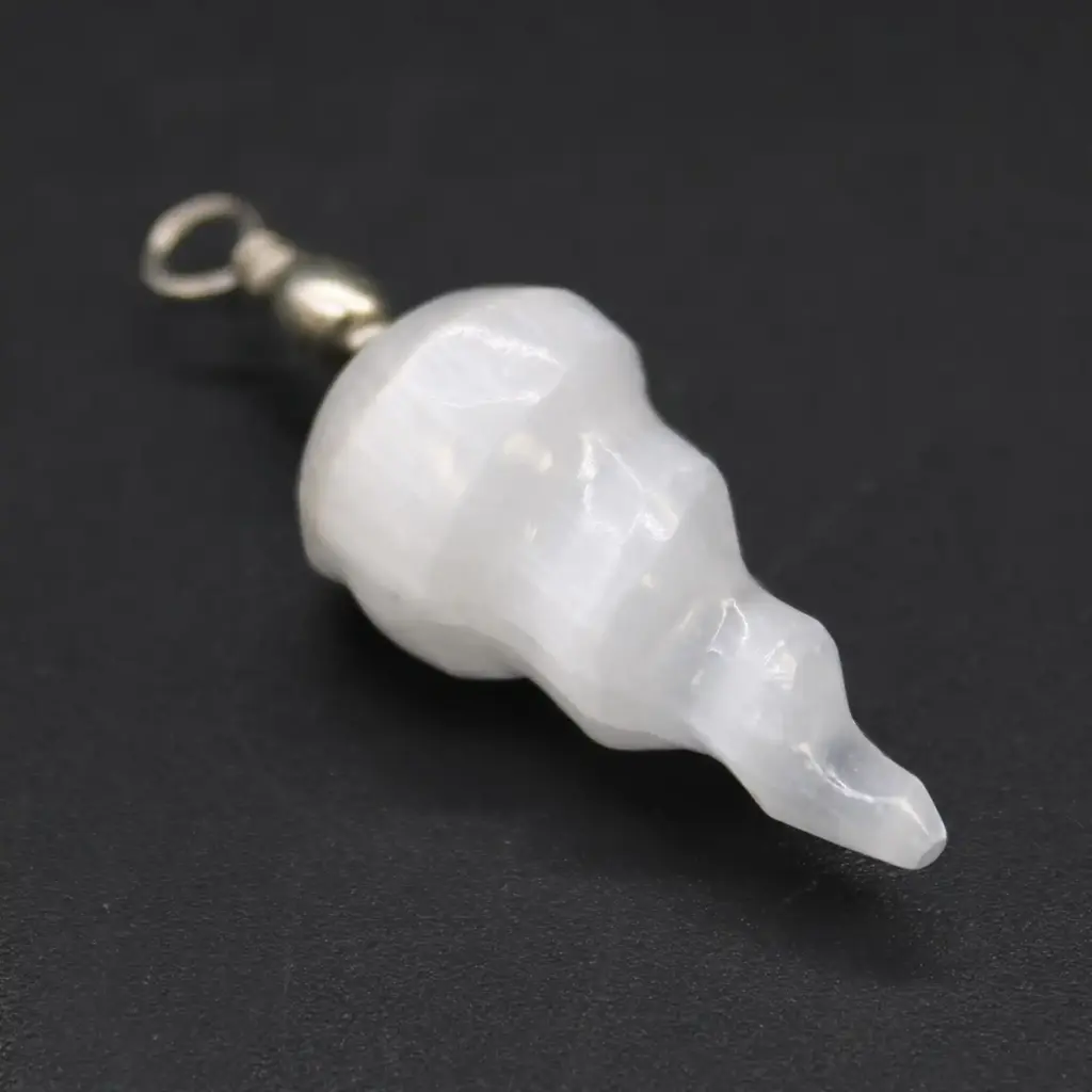 Selenite Spiral Pendant | www.artisangoods.co.uk 2 Selenite Spiral Pendant | www.artisangoods.co.uk 2