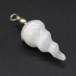 Selenite Spiral Pendant | www.artisangoods.co.uk 2