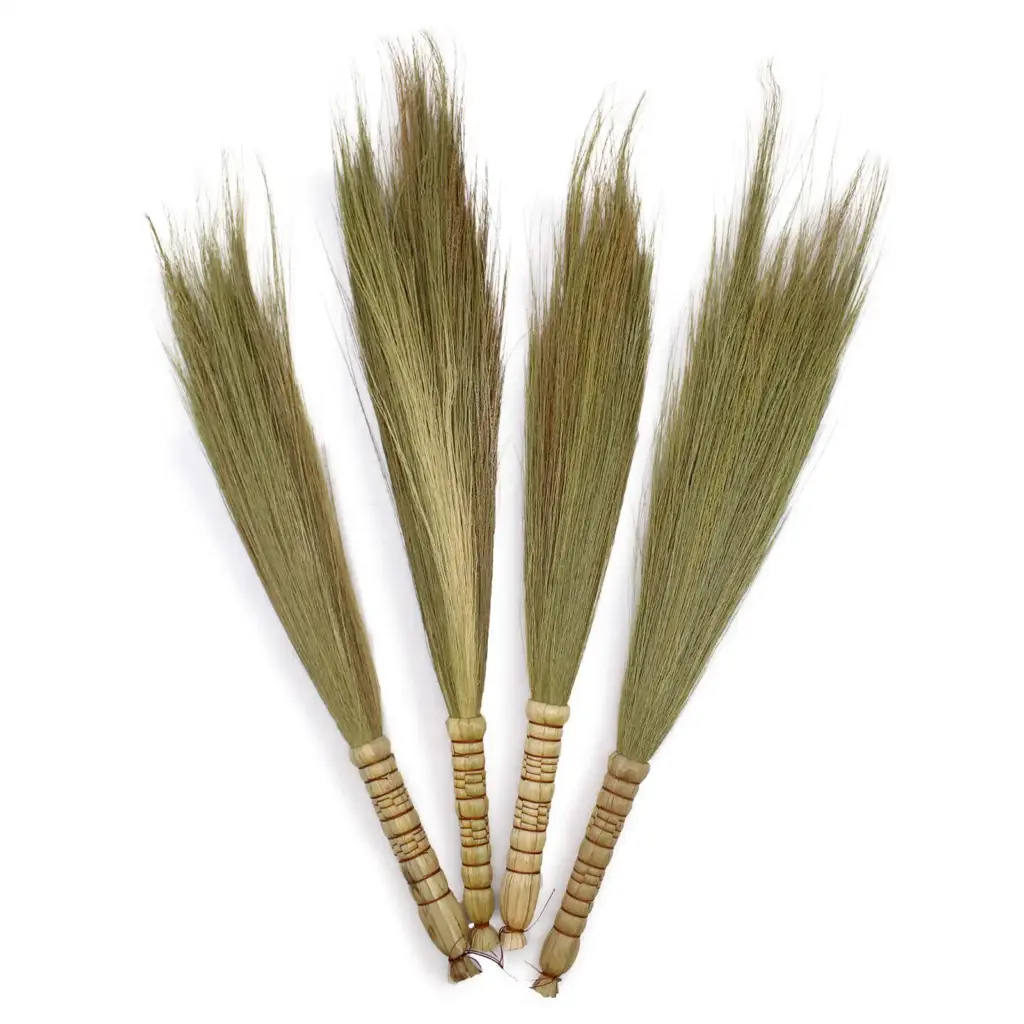 Set 4 – Pampas Broom – Natural | www.artisangoods.co.uk