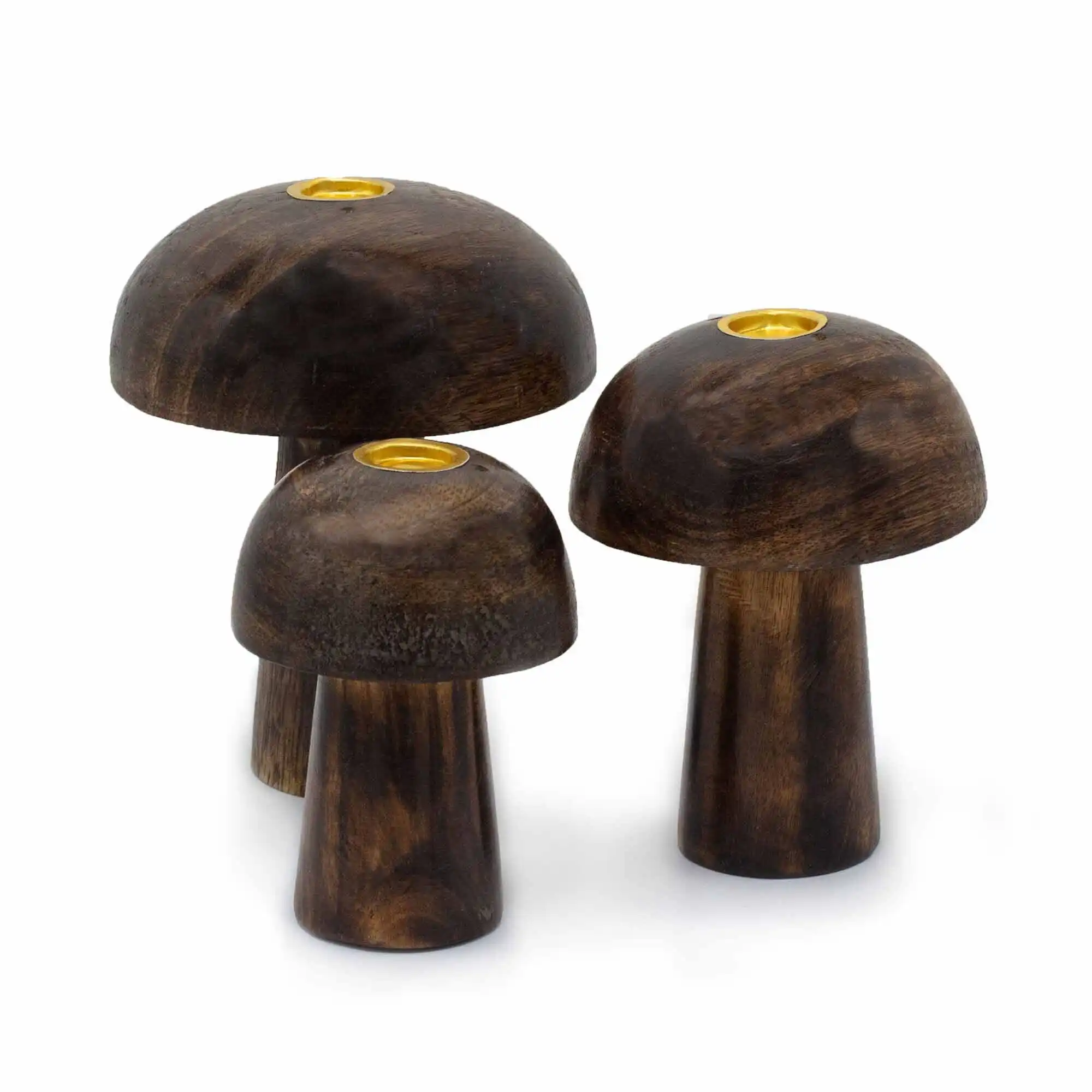 Set of 3 Incense Cone Mushrooms ((10cm 9cm 8cm) | www.artisangoods.co.uk 2 Set of 3 Incense Cone Mushrooms ((10cm 9cm 8cm) | www.artisangoods.co.uk 1