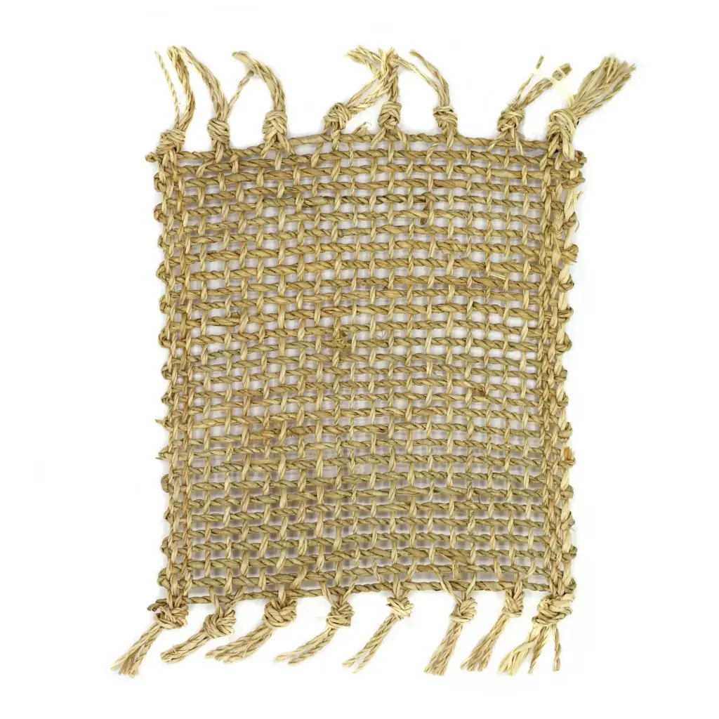 Set of 4 Seagrass Fringe Natural Coasters – Natural | www.artisangoods.co.uk 2 Set of 4 Seagrass Fringe Natural Coasters – Natural | www.artisangoods.co.uk 2