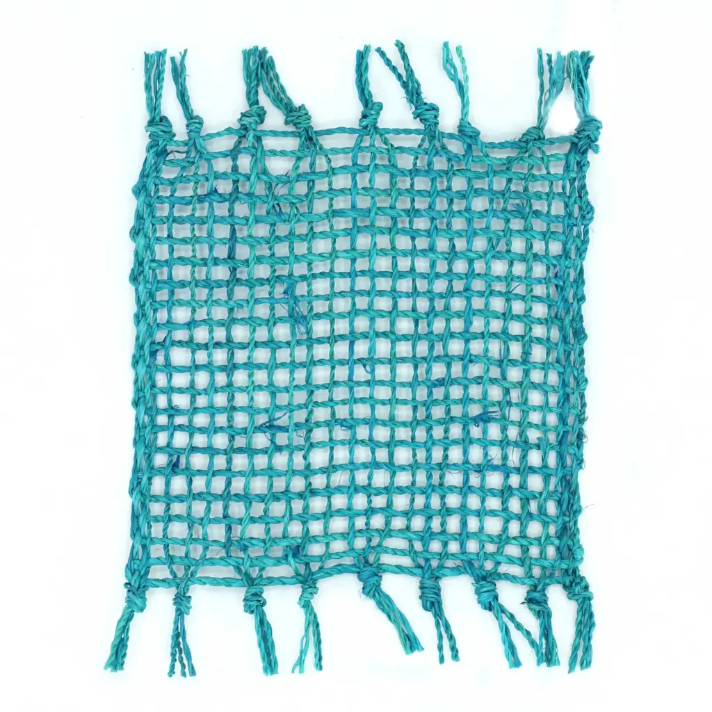 Set of 4 Seagrass Fringe Natural Coasters – Turquoise | www.artisangoods.co.uk 2 Set of 4 Seagrass Fringe Natural Coasters – Turquoise | www.artisangoods.co.uk 2