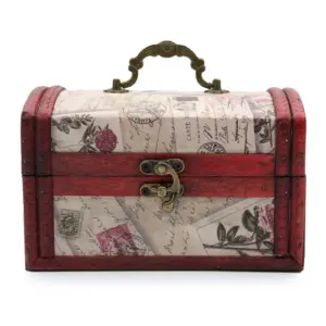 Sets of 2 Colonial Boxes – Rose Design | www.artisangoods.co.uk 3