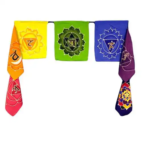 Seven Flags – Chakra 7x(32x23cm) | www.artisangoods.co.uk 2 Seven Flags – Chakra 7x(32x23cm) | www.artisangoods.co.uk