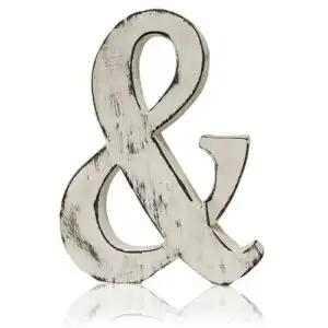 Shabby Chic Letters – & | www.artisangoods.co.uk