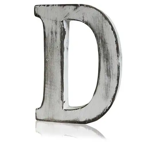 Shabby Chic Letters – D | www.artisangoods.co.uk 2 Shabby Chic Letters – D | www.artisangoods.co.uk