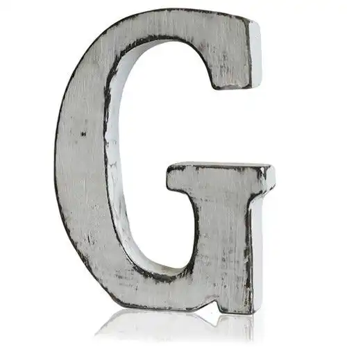Shabby Chic Letters – G | www.artisangoods.co.uk 2 Shabby Chic Letters – G | www.artisangoods.co.uk