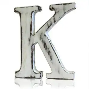 Shabby Chic Letters – K | www.artisangoods.co.uk