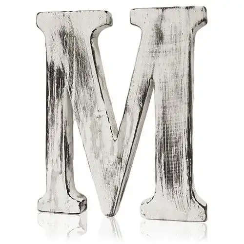 Shabby Chic Letters – M | www.artisangoods.co.uk 2 Shabby Chic Letters – M | www.artisangoods.co.uk