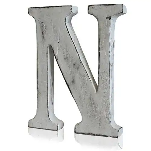 Shabby Chic Letters – N | www.artisangoods.co.uk 2 Shabby Chic Letters – N | www.artisangoods.co.uk
