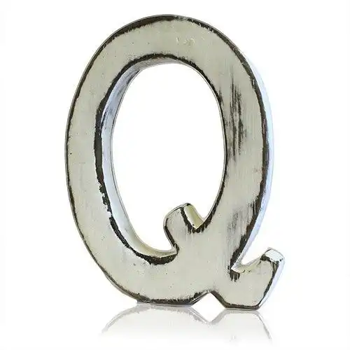 Shabby Chic Letters – Q | www.artisangoods.co.uk 2 Shabby Chic Letters – Q | www.artisangoods.co.uk