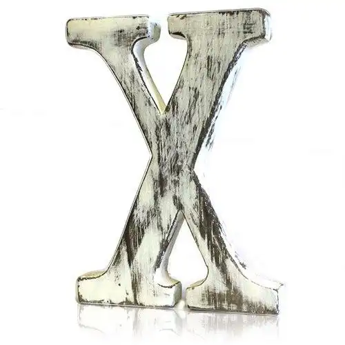 Shabby Chic Letters – X | www.artisangoods.co.uk 2 Shabby Chic Letters – X | www.artisangoods.co.uk