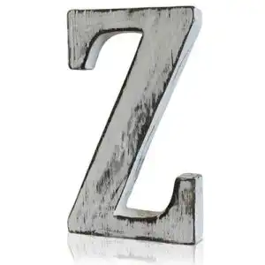 Shabby Chic Letters – Z | www.artisangoods.co.uk