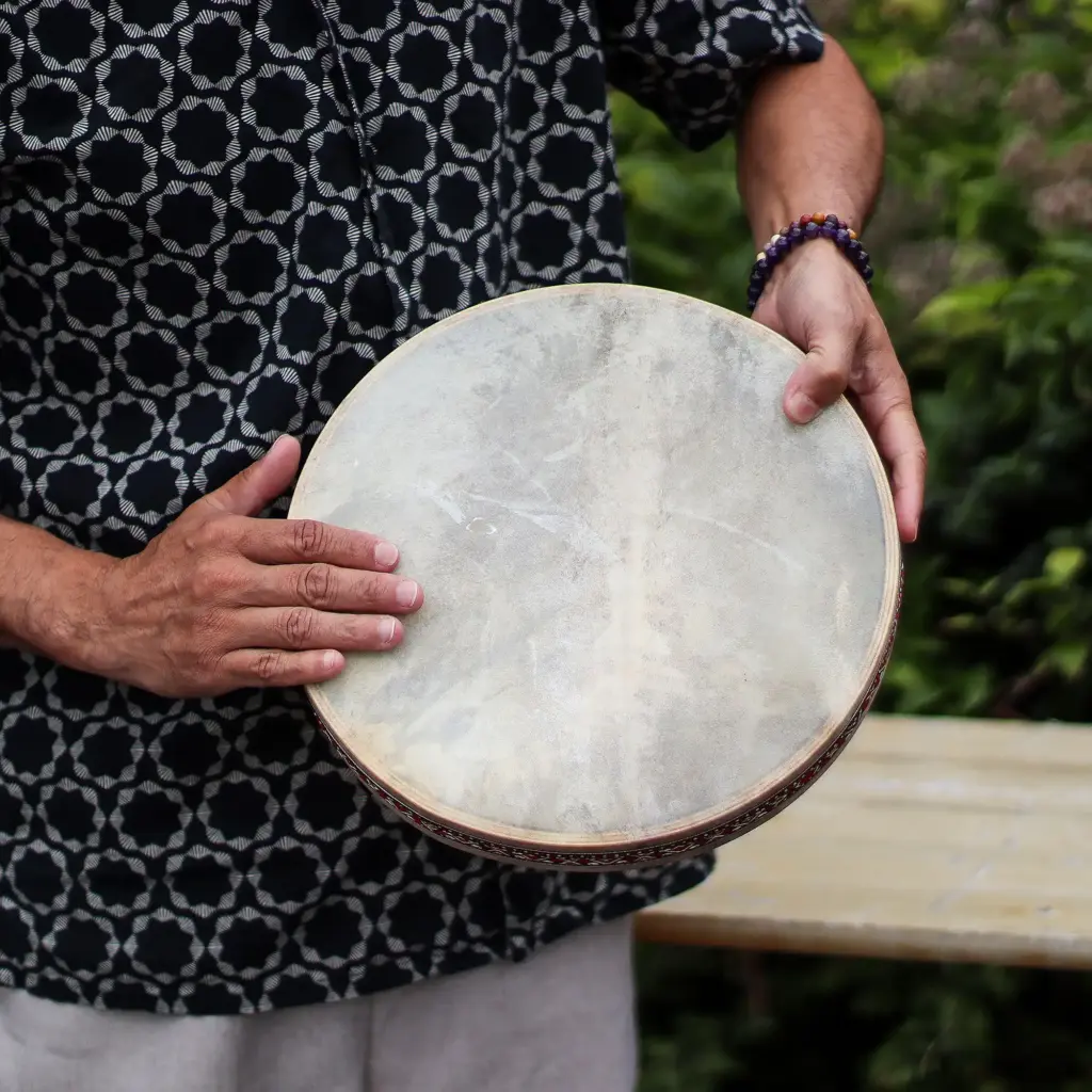 Shaman Sound Healing Ocean Drum – 30cm | www.artisangoods.co.uk 5