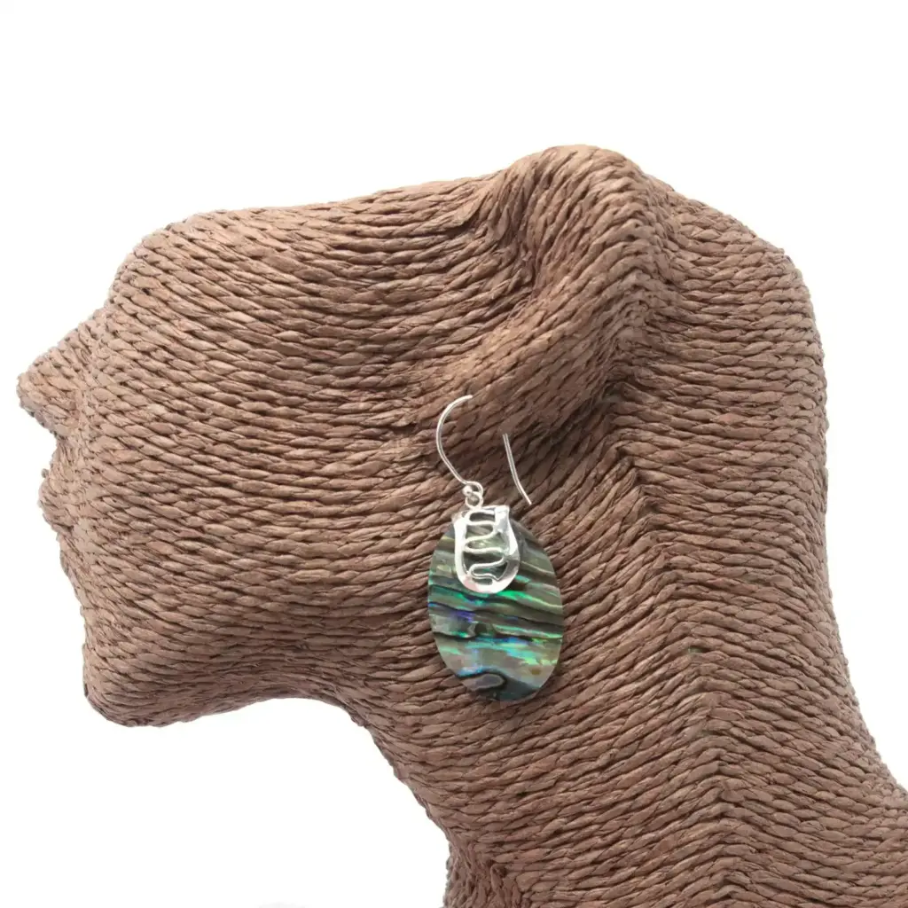 Shell & Silver Earrings – Abalone | www.artisangoods.co.uk 3