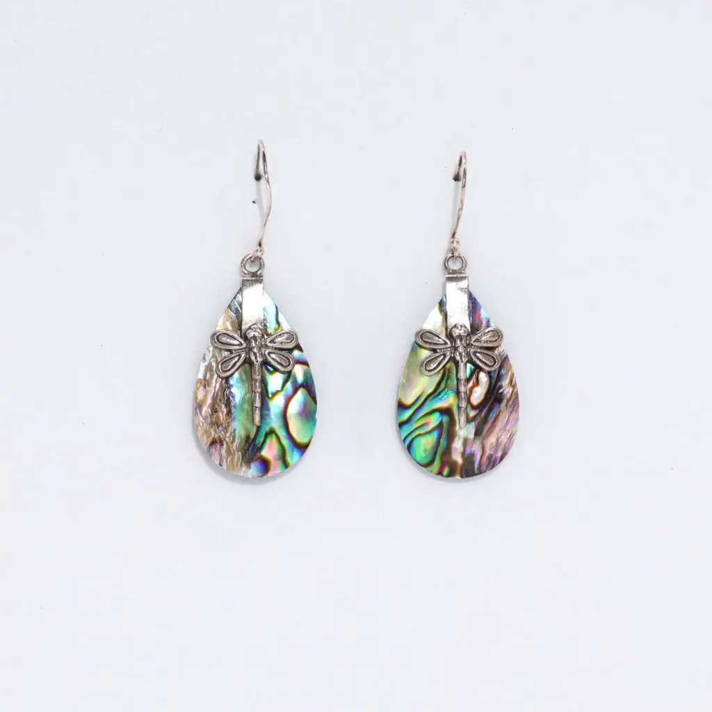 Shell & Silver Earrings – Dragonflies – Abalone | www.artisangoods.co.uk 6 Shell & Silver Earrings – Dragonflies – Abalone | www.artisangoods.co.uk 6