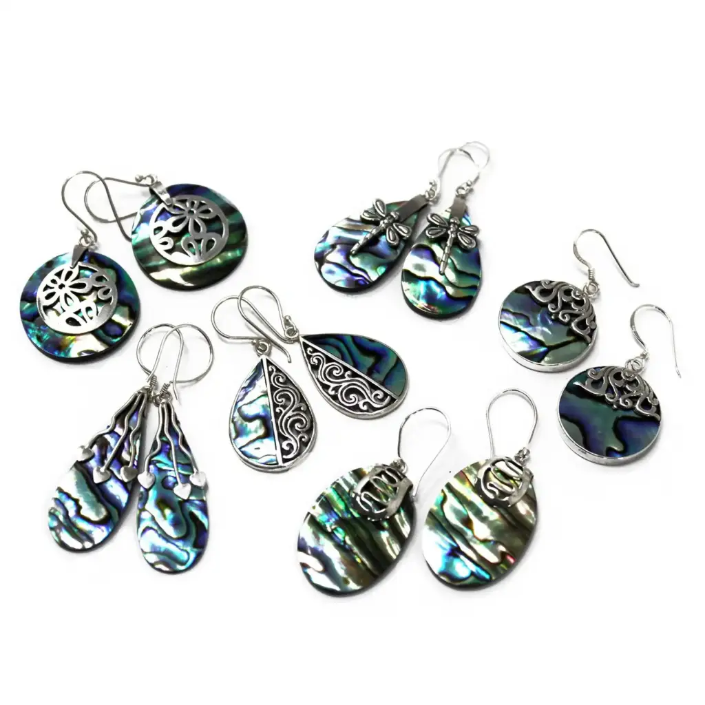 Shell & Silver Earrings – Dragonflies – Abalone | www.artisangoods.co.uk 2 Shell & Silver Earrings – Dragonflies – Abalone | www.artisangoods.co.uk 2