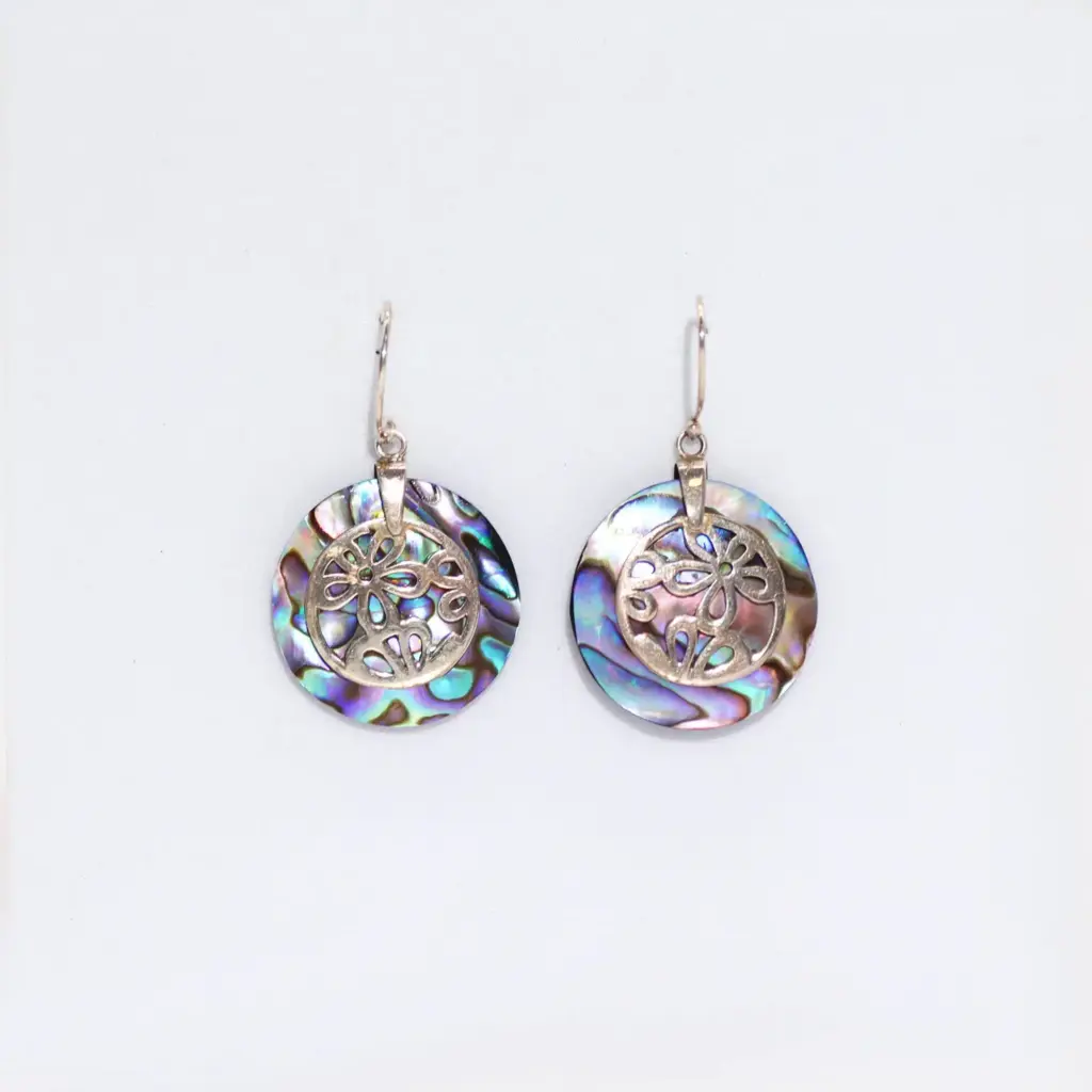 Shell & Silver Earrings – Flowers – Abalone | www.artisangoods.co.uk 5 Shell & Silver Earrings – Flowers – Abalone | www.artisangoods.co.uk 5
