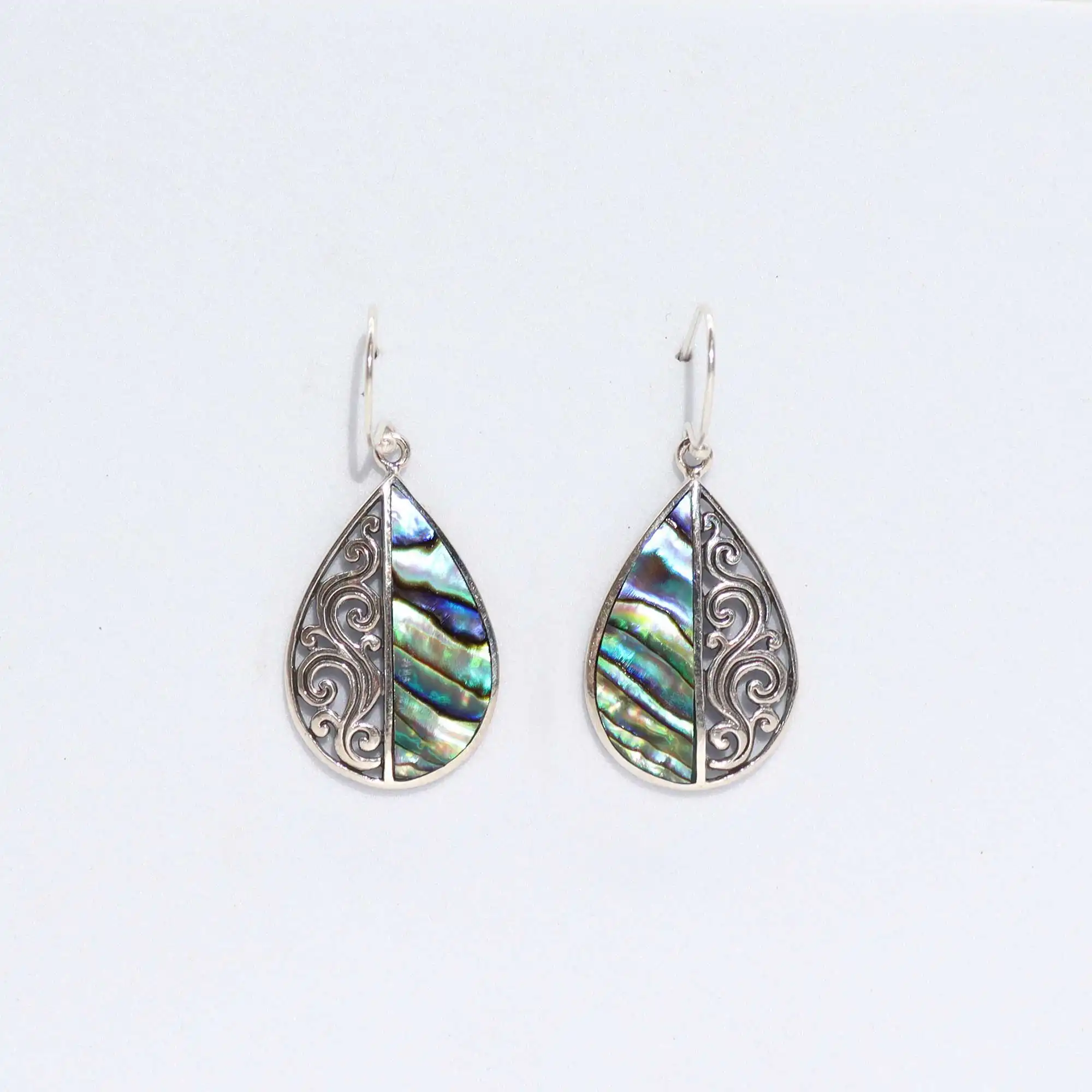 Shell & Silver Earrings – Teardrop- Abalone | www.artisangoods.co.uk 5 Shell & Silver Earrings – Teardrop- Abalone | www.artisangoods.co.uk 4