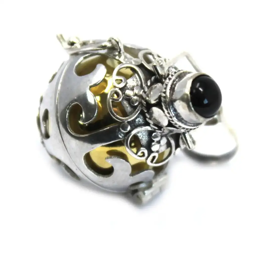 Silver Angel Bell – Dreams – 18mm | www.artisangoods.co.uk 4