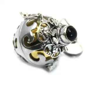Silver Angel Bell – Dreams – 18mm | www.artisangoods.co.uk 4