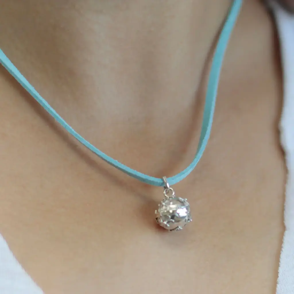 Silver Angel Bell – Grace – 12mm | www.artisangoods.co.uk