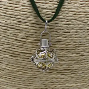 Silver Angel Bell – Romance – 18mm | www.artisangoods.co.uk 2