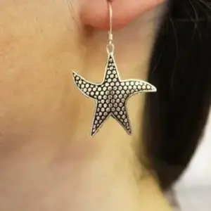 Silver Earrings – Star Fish | www.artisangoods.co.uk 3