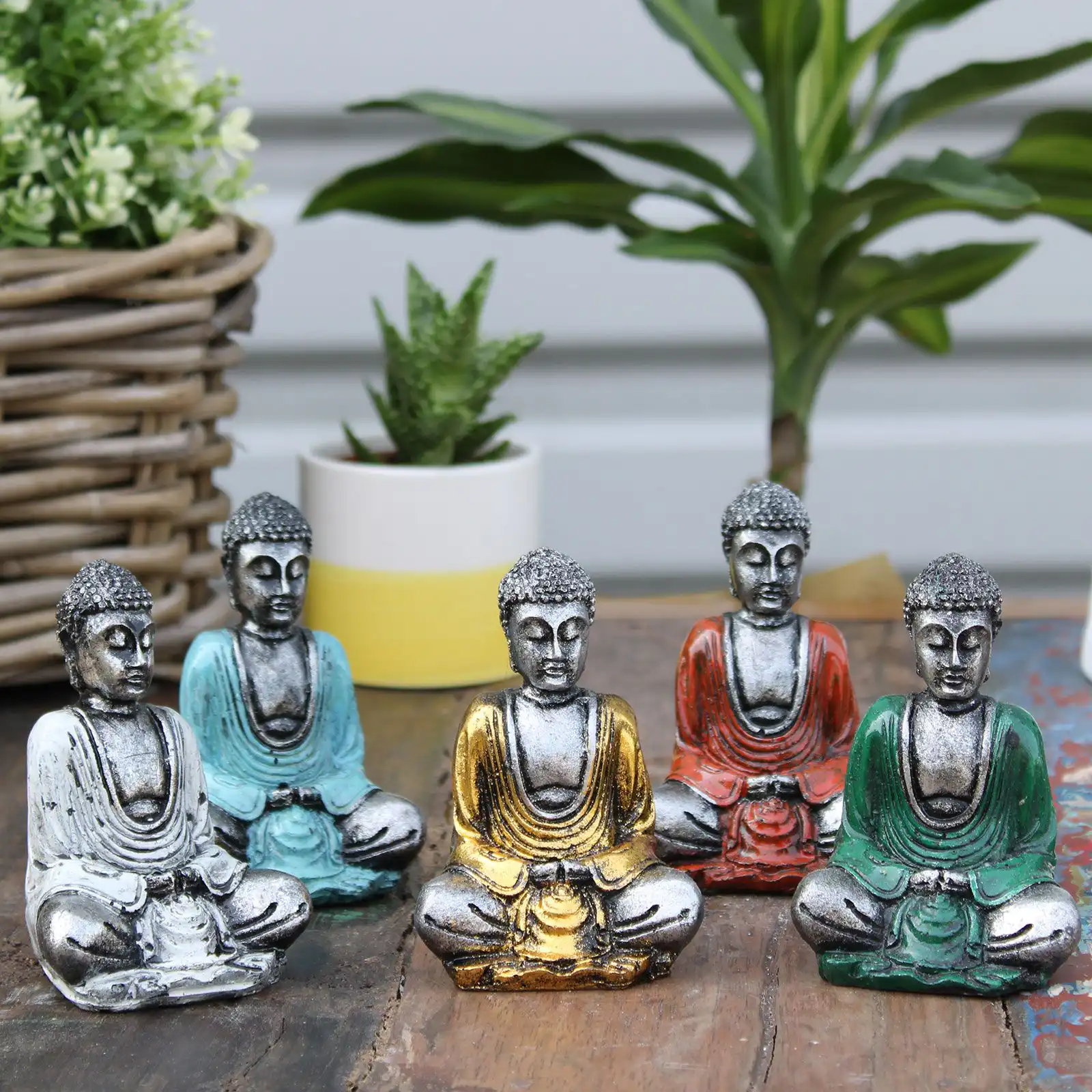 Silver Mini Buddha (Assorted Colours) | www.artisangoods.co.uk 2 Silver Mini Buddha (Assorted Colours) | www.artisangoods.co.uk 1