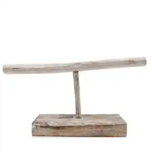 Single Branch Jewllery Stand – Whitewash | www.artisangoods.co.uk