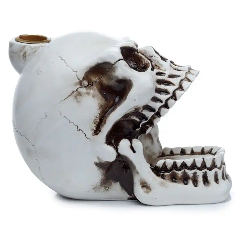 Skull with Open Mouth Backflow Incense Burner | www.artisangoods.co.uk 7 Skull with Open Mouth Backflow Incense Burner | www.artisangoods.co.uk 6