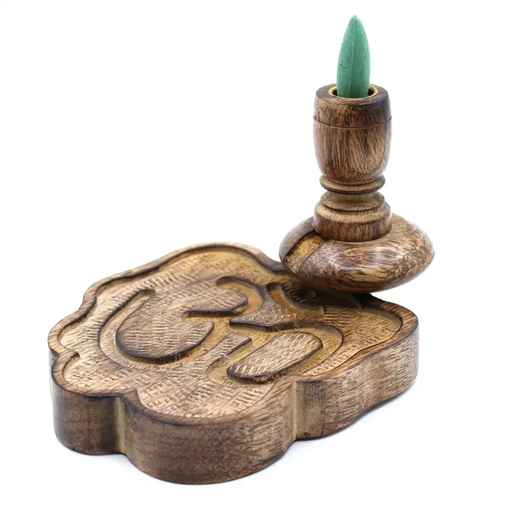 Sm Mango Wood Backflow Burner – Ohm | www.artisangoods.co.uk 4 Sm Mango Wood Backflow Burner – Ohm | www.artisangoods.co.uk 4