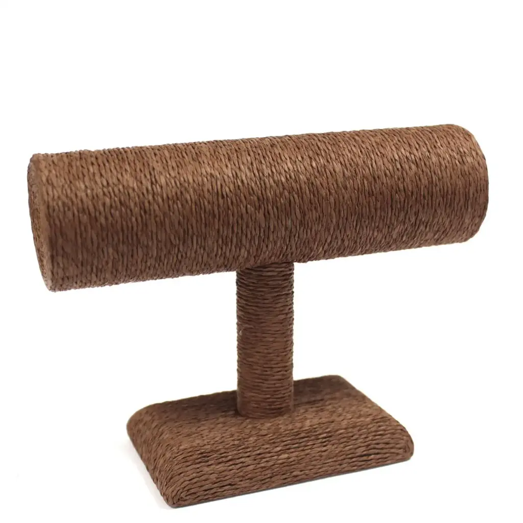 Small Bangle “T” Stand – Chocolate | www.artisangoods.co.uk