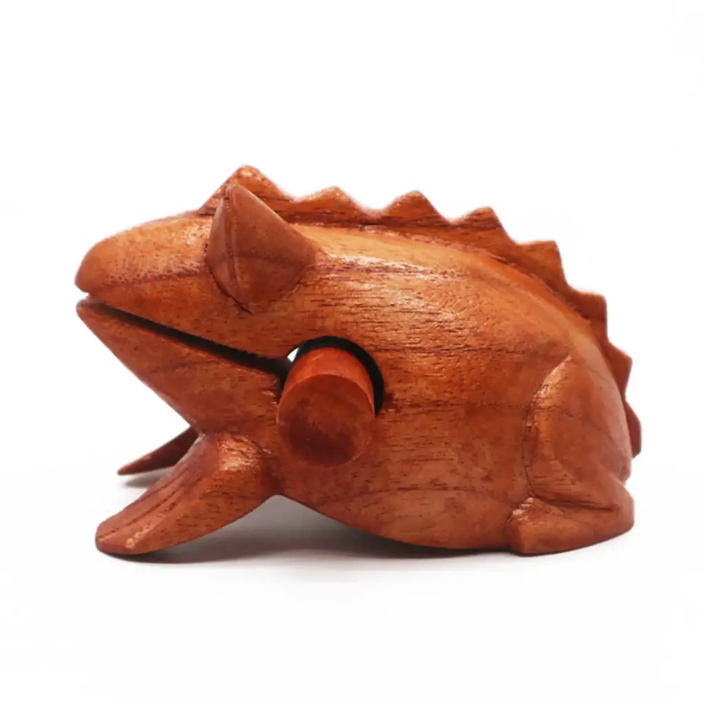 Small Croaking Wooden Frog | www.artisangoods.co.uk 7