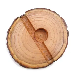 Small Log Phone Holder (full slice) – Natural | www.artisangoods.co.uk 2
