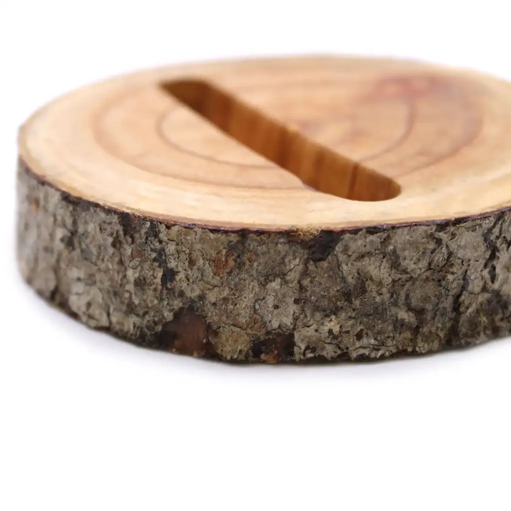 Small Log Phone Holder (slot) – Natural | www.artisangoods.co.uk 3 Small Log Phone Holder (slot) – Natural | www.artisangoods.co.uk 3
