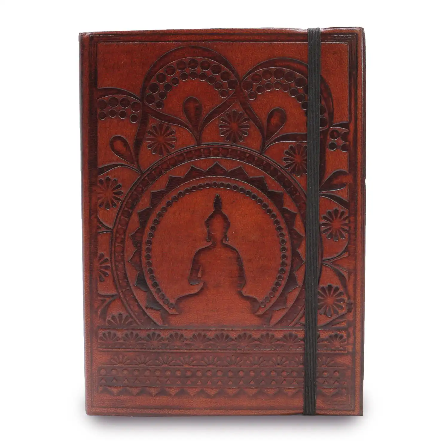 Small Notebook with strap – Tibetan Mandala | www.artisangoods.co.uk 3 Small Notebook with strap – Tibetan Mandala | www.artisangoods.co.uk 2