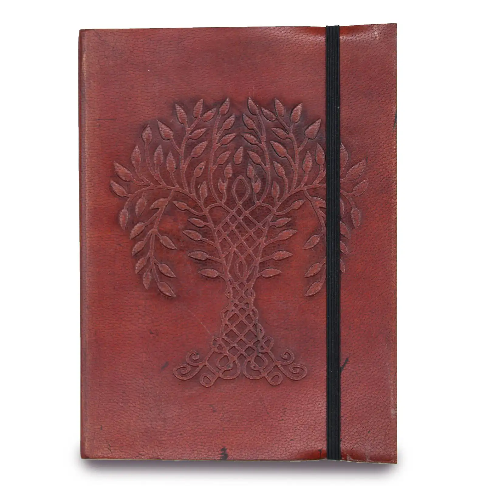 Small Notebook with strap – Tree of Life | www.artisangoods.co.uk 2 Small Notebook with strap – Tree of Life | www.artisangoods.co.uk 1