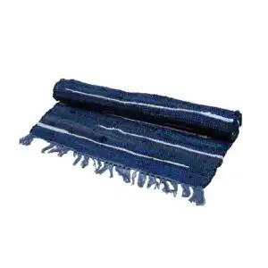 Small Rag Rug – 50x90cm – premium quality – Charcoal Greys | www.artisangoods.co.uk