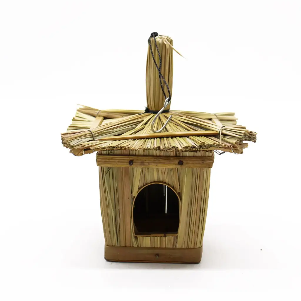 Small Square Seagrass Bird Box 18x13cm | www.artisangoods.co.uk 4 Small Square Seagrass Bird Box 18x13cm | www.artisangoods.co.uk 4