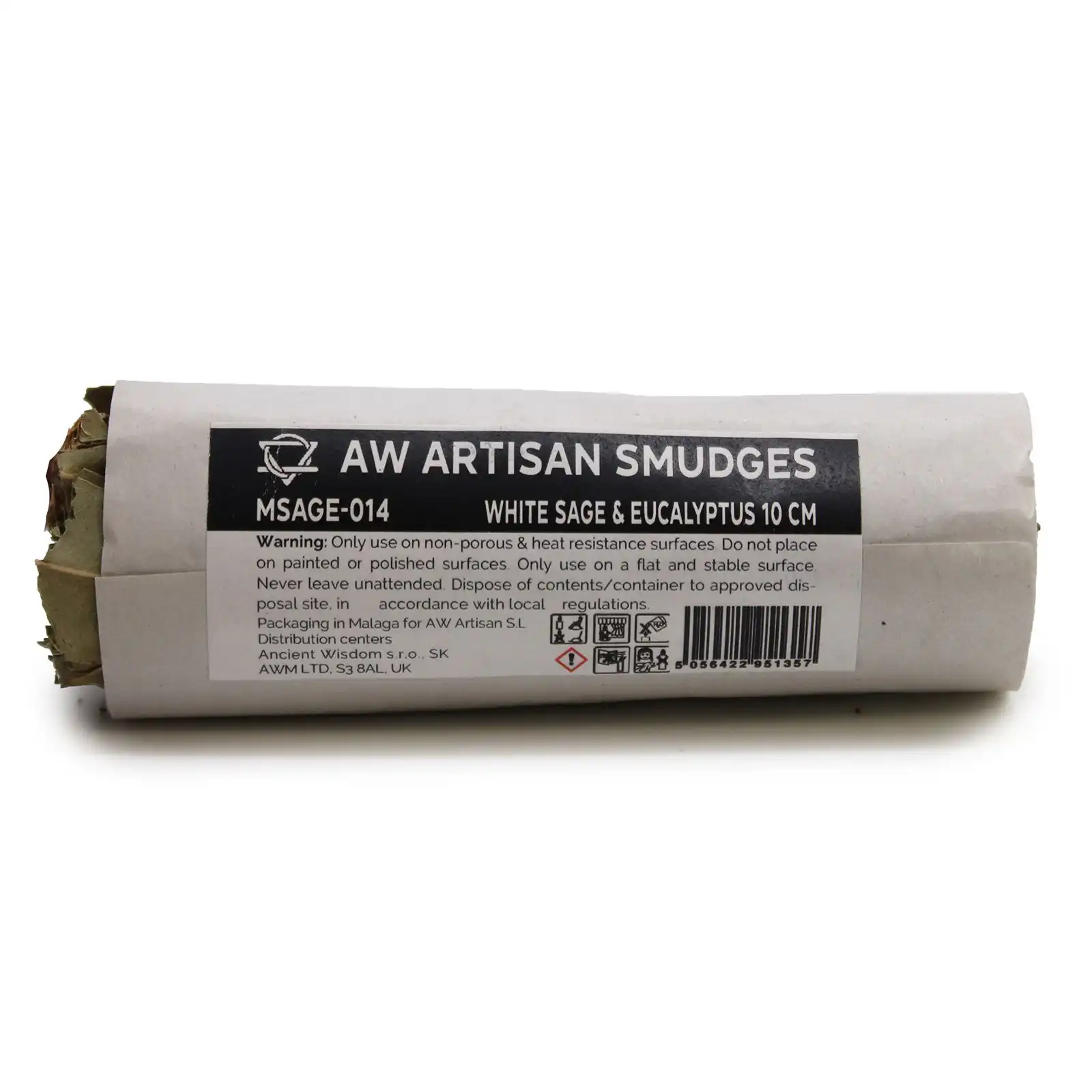 Smudge Stcik – White Sage & Eucalyptus 10 cm | www.artisangoods.co.uk 3 Smudge Stcik – White Sage & Eucalyptus 10 cm | www.artisangoods.co.uk 2