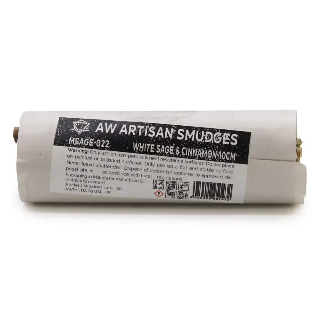 Smudge Stick – White Sage & Cinnamon 10cm | www.artisangoods.co.uk 2 Smudge Stick – White Sage & Cinnamon 10cm | www.artisangoods.co.uk 2