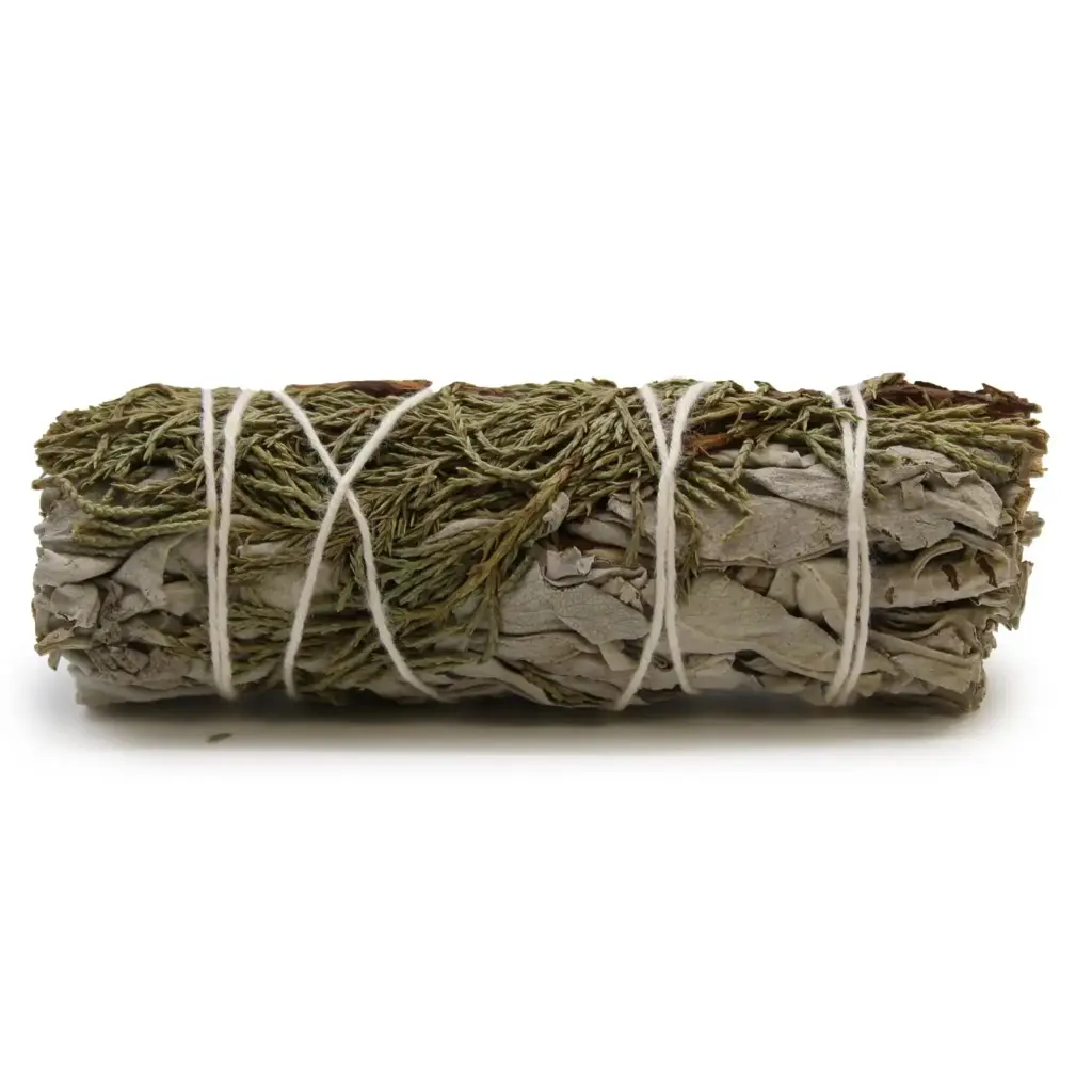 Smudge Stick – White Sage & Juniper 10cm | www.artisangoods.co.uk