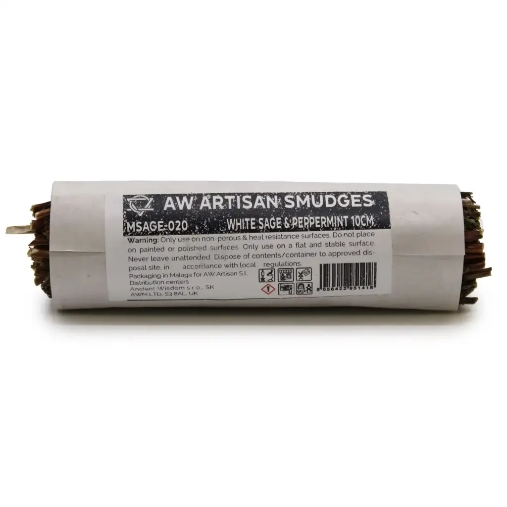 Smudge Stick – White Sage & Peppermint 10cm | www.artisangoods.co.uk 2 Smudge Stick – White Sage & Peppermint 10cm | www.artisangoods.co.uk 2