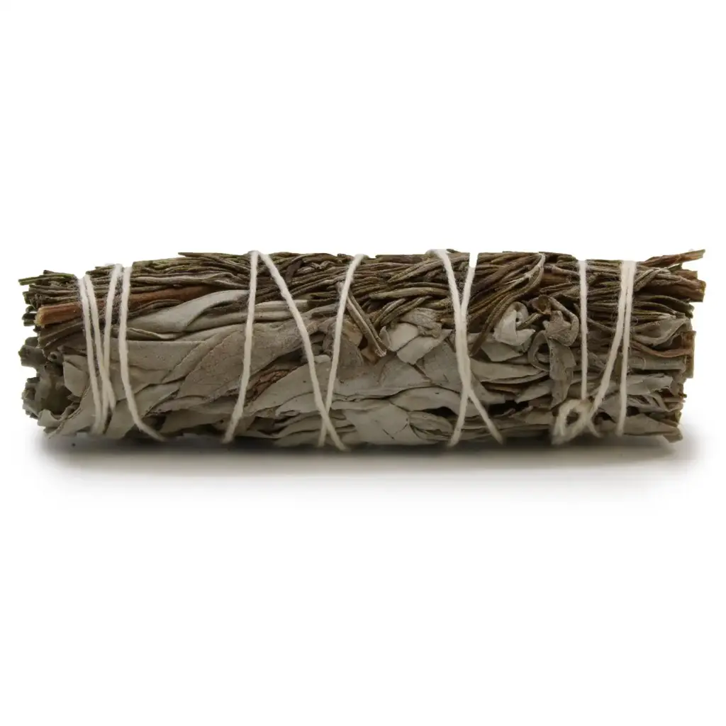 Smudge Stick – White Sage & Rosemary 10cm | www.artisangoods.co.uk